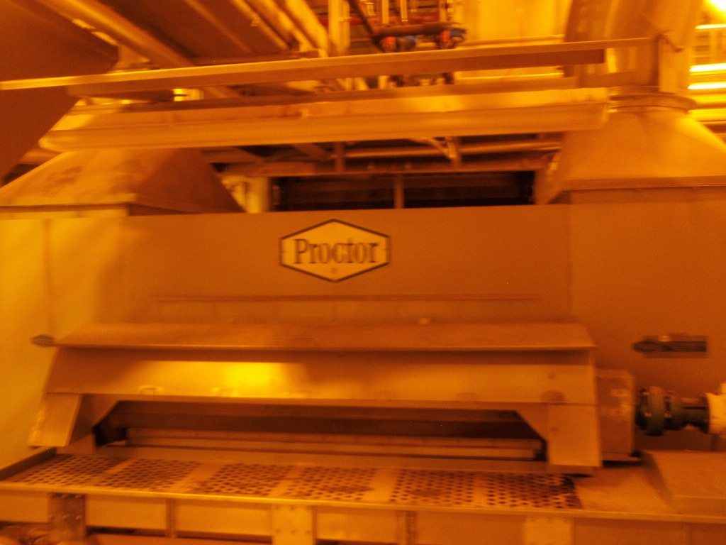 Used Dryer, Apron, 80" x 54', S/st, Proctor & Schwartz, Dbl Pass #5991902