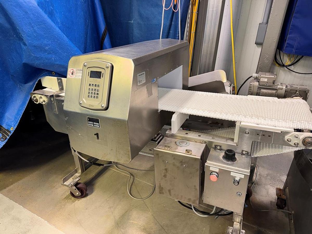 Used Detector, Metal, 17" x 7", CEIA, Model THS/M5, Stainless Steel, #5991842