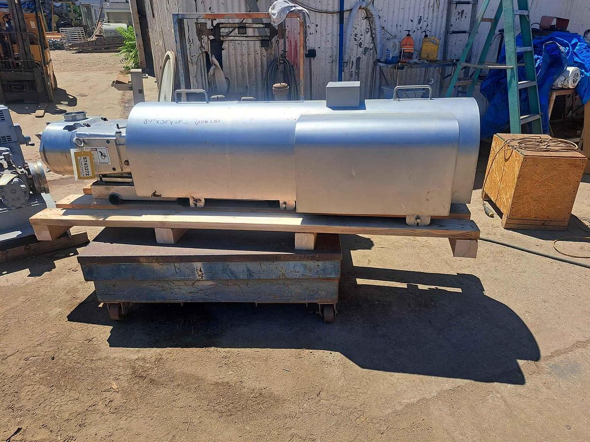 Used Pump, Positive Displacement, Waukesha Cherry-Burrell Model 220U2, 30 HP, 4" #5991944