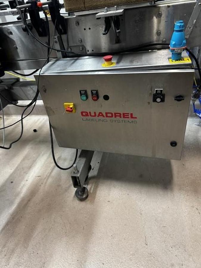 Used Labeler, Pressure Sensitive, Quadrel Econoline E100, 2019, Stainless Steel, #5991371