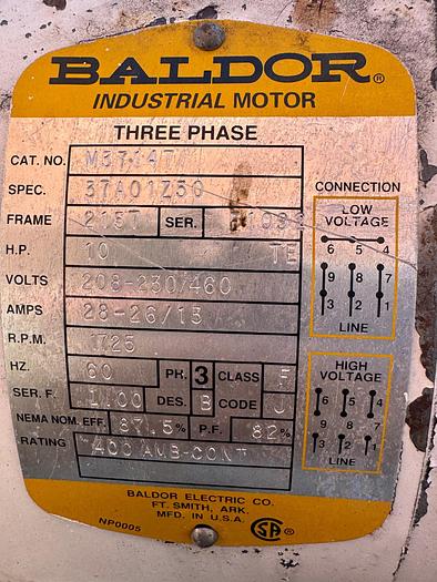 Used Mixer, Ribbon, 35 Cubic Feet, Stainless Steel, Scott Equipment #5861443