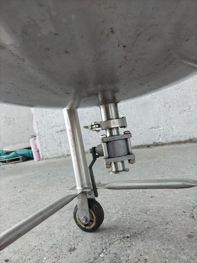 Used Tank, 79 Gallon (300 Liter), Walker, Portable, 316L Stainless, #5991460