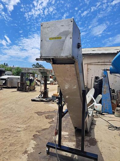 Used Conveyor, Belt, 14" x 10', Inclined, Aluminum, Z-Frame #S744767