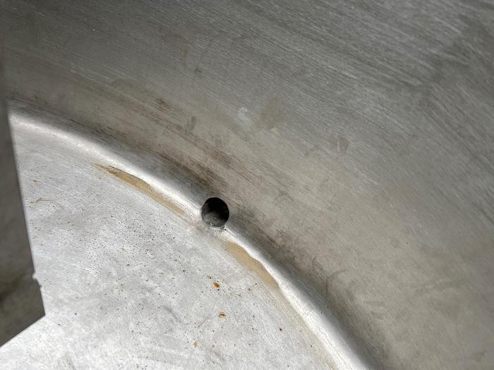 Used Stainless Steel 175-Gallon Jacketed and Agitated Processor Tank #S744976