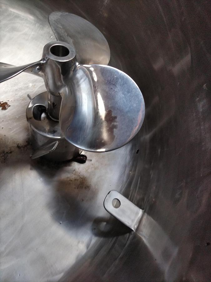 Used Tank, 100 Gallon, Precision Stainless, Jacketed, Agitated, Stainless Steel, #5991465