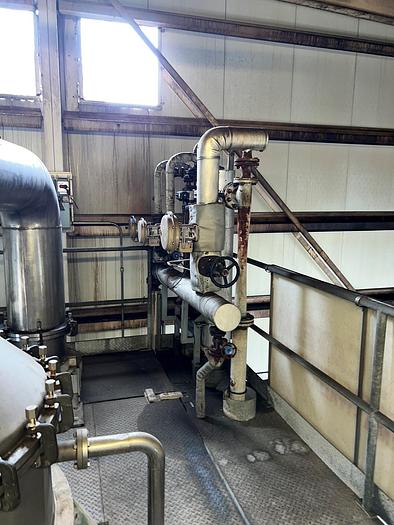 Used Evaporator, 2-Effect, Stainless Steel, Rossi Cattelli T30 D.E. Venus - #4487802