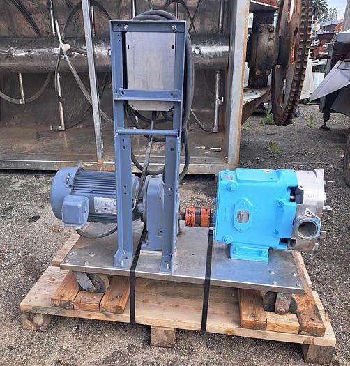 Used Pump, Positive, Waukesha, Mdl 060, 316 S/st, 2.5" #S745178