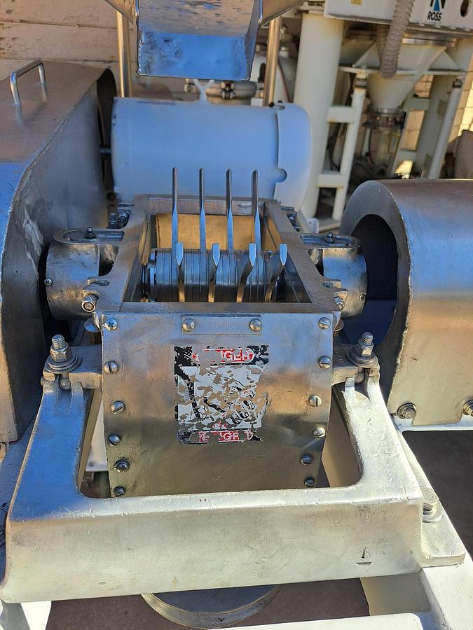 Used Mill, Fitzpatrick Fitzmill, Model D, Hammermill, 5 HP, Stainless Steel, #5991559