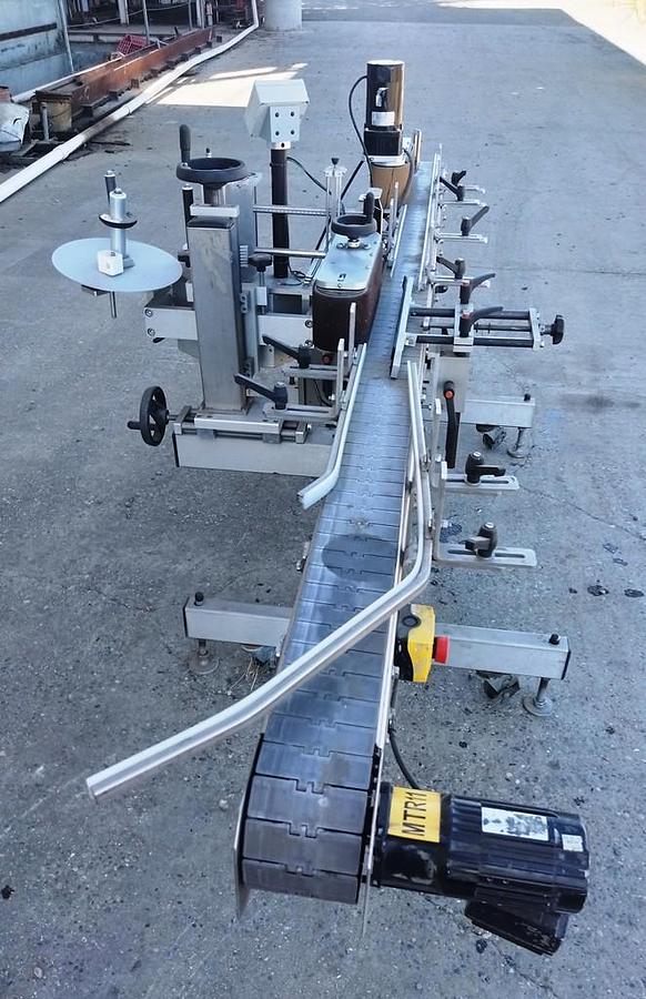 Used Labeler, Pressure Sensitive, Quadrel Econoline E100, 2021, Stainless Steel, #5991957