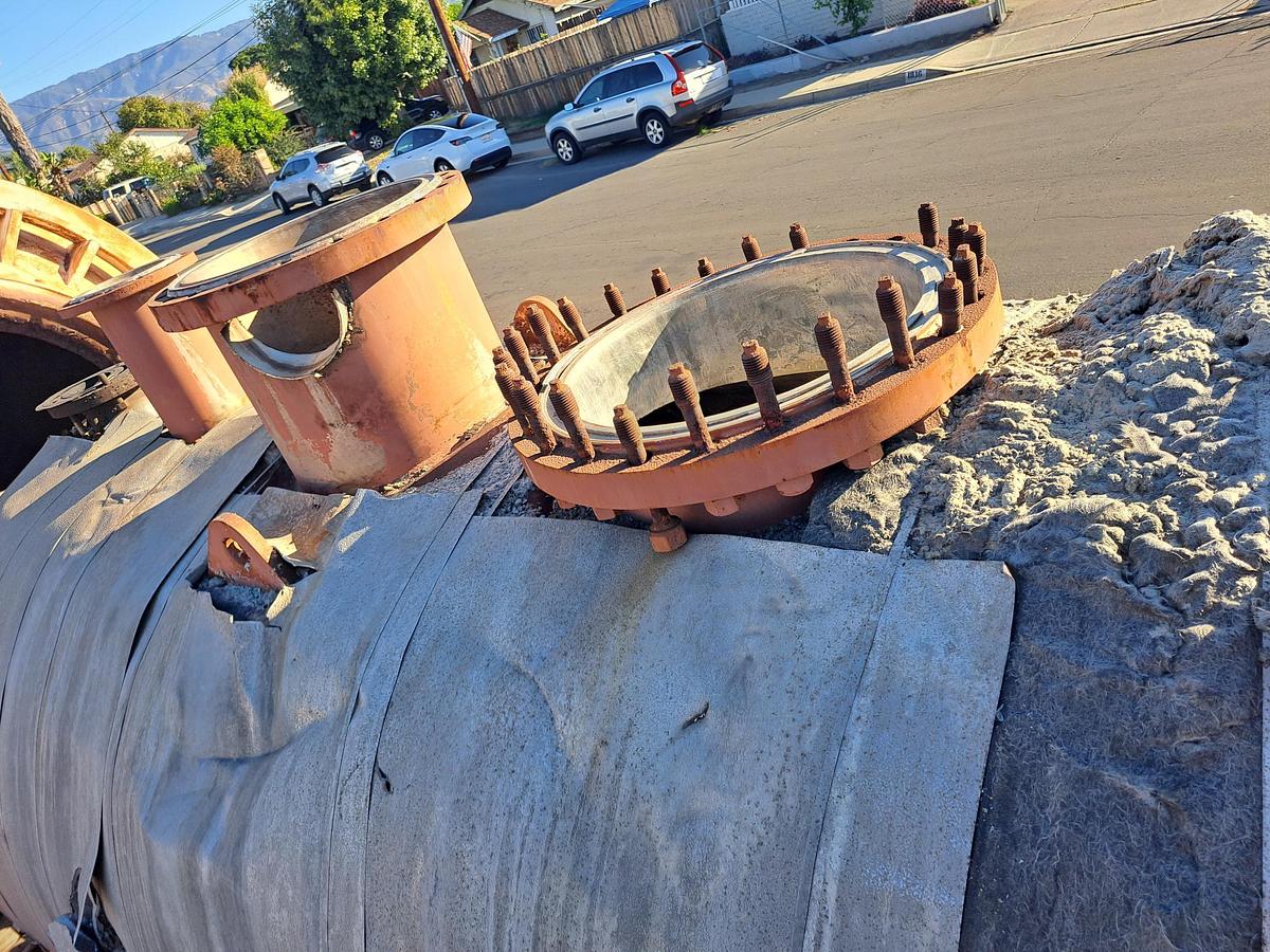 Used Dryer, Paddle, 60" Dia. x 19' Long, 304L Stainless Steel, Jacketed, SMS, #5991646