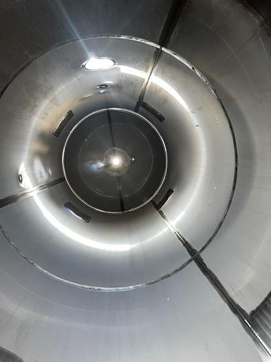 Used Tank, 2,000 Gallon, 15 PSI, Full Vacuum, Stainless Steel, G2 #S745289