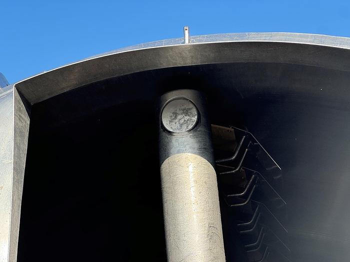 Used Tank, 6,000 Gallon, 316 Stainless, Jacket, Dbl Agitation, #5991013