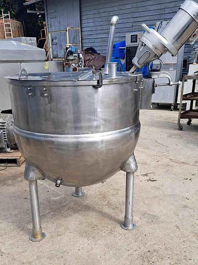 Used Kettle, 100 Gallon, Jacketed, Agitated, Groen #S745062