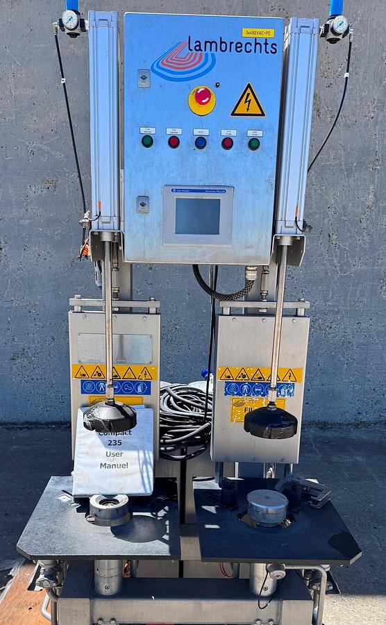 Used Filler, Keg, Sanitizer, Lambrechts, Compact 235, Tank #A743617