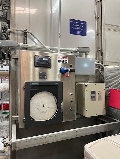 Used Dryer, Tray, 210"x60"x74", McKenzie, 1.3 MM BTU