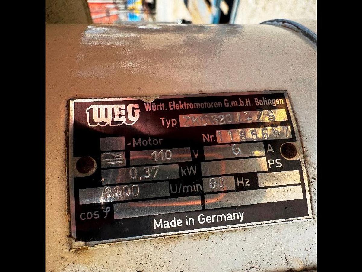 Used Centrifuge, Tubular Bowl, Cepa-Schnell, Type LE, 44 mm, 0.2 Liter, 45,000 RPM, #5991515