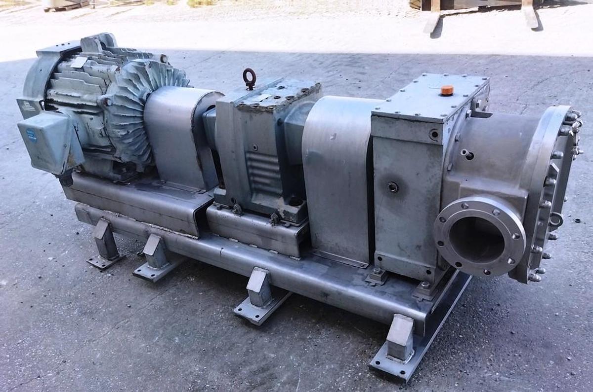 Used Pump, Positive, Fristam FKL 600, 125 HP, 7" In/Out, Flanged, #5991930