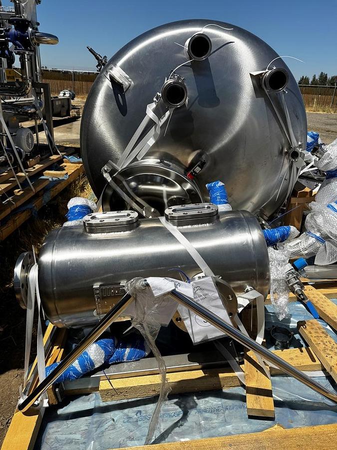 Unused Sterilizer System, Media, Alfa Laval, PHE Type, 119 GPM, Stainless Steel, #5991413