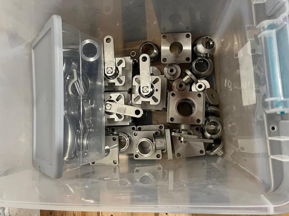 Used Jar Filling & Capping Line, Inline Filling Systems, Piston Filler, Capper & Cap Feeder, #5991602