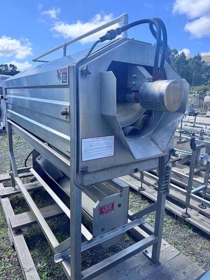 Used Peeler, Lyco, S/st, Washer, Mdl 7000 Scrubber #C744144