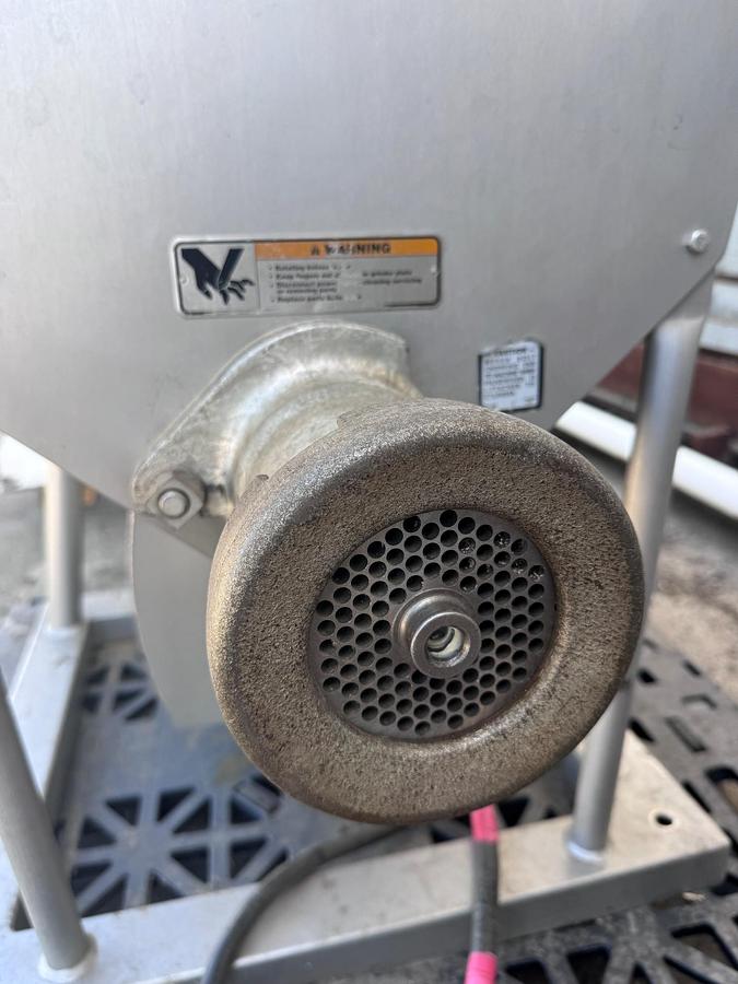 Used Grinder, Mixer, Hobart, Model 4346, 4" Discharge, Stainless Steel, #5991874