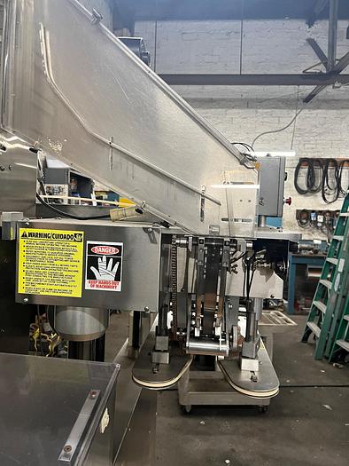 Used Capper, Inline, 6-Spindle, Kaps-All Model A-2, Cap Sorter #S745234