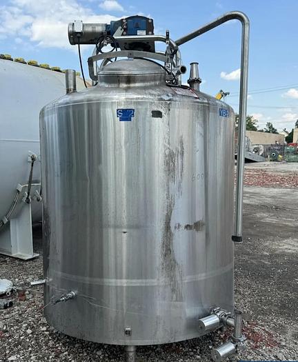 Used Kettle, 700 Gallon, DCI, 304 Stainless Steel, Agitated, Processor #5762891