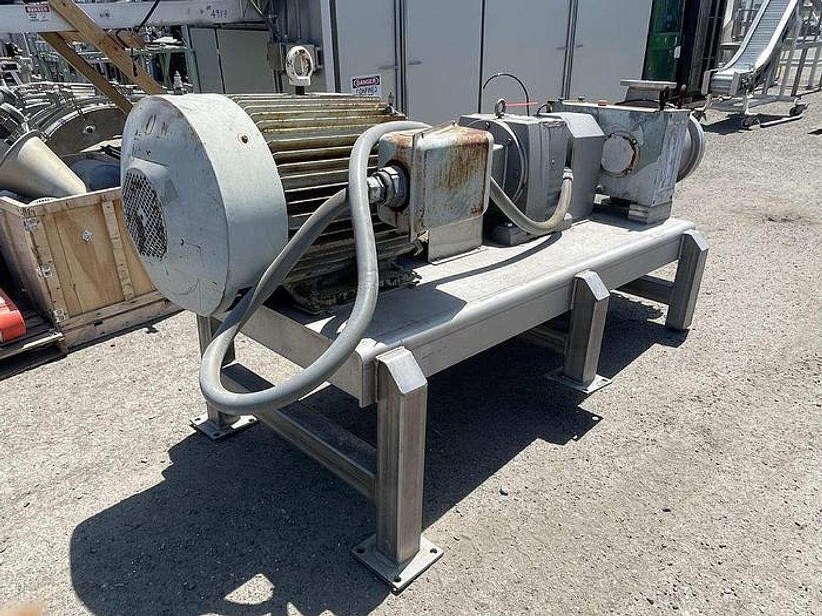 Used Pump, Positive, Fristam FKL 600, 125HP, 7" In/Out, Flanged, #5991932