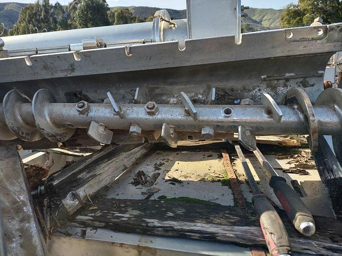 Used Extruder, 6" Dia., Fitzpatrick, Malaxator, S/st, 6" X 3.5' #S321690