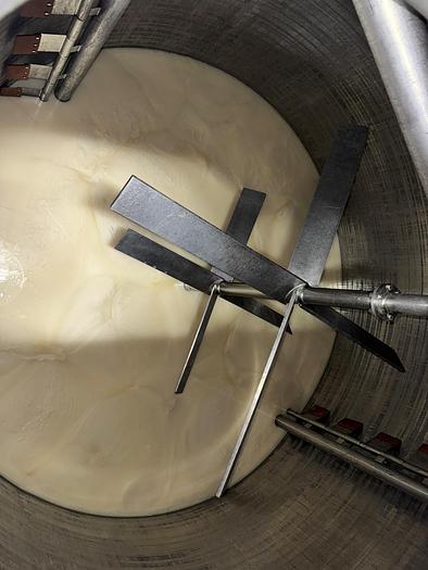 Used Tank, 6,000 Gallon, 316 Stainless, Jacket, Dbl Agitation, #5991016