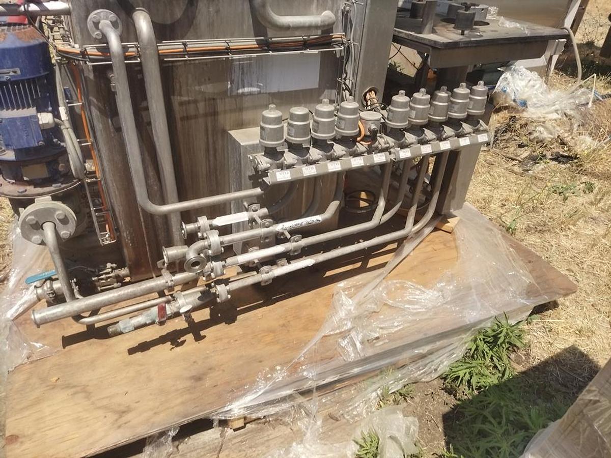 Used Filler, Keg, Sanitizer, Lanbrechts, Compact 235, Tank #A743617
