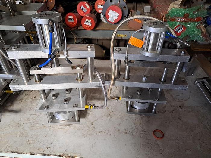 Used Filler, Cup, 2-Lane, Stainless Steel, 12 Ounces & 16 Ounces