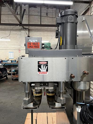 Used Capper, Inline, 6-Spindle, Kaps-All Model A-2, Cap Sorter #S745194
