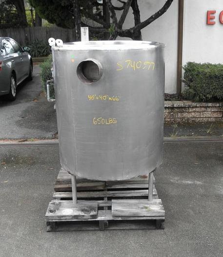 Used Kettle, 80 Gallon, S/st, Jkt, Legion, Mdl LGB-80, #S740977