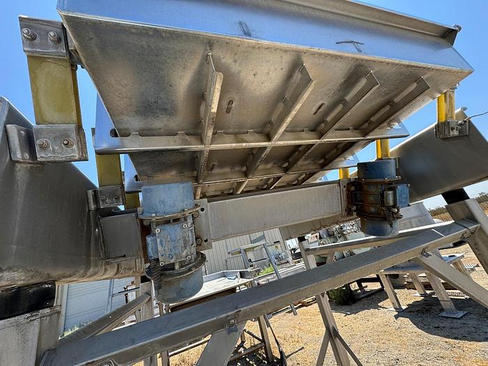 Used Feeder, Vibratory, 46" x 7-1/2', Stainless Steel, Best, #5861444