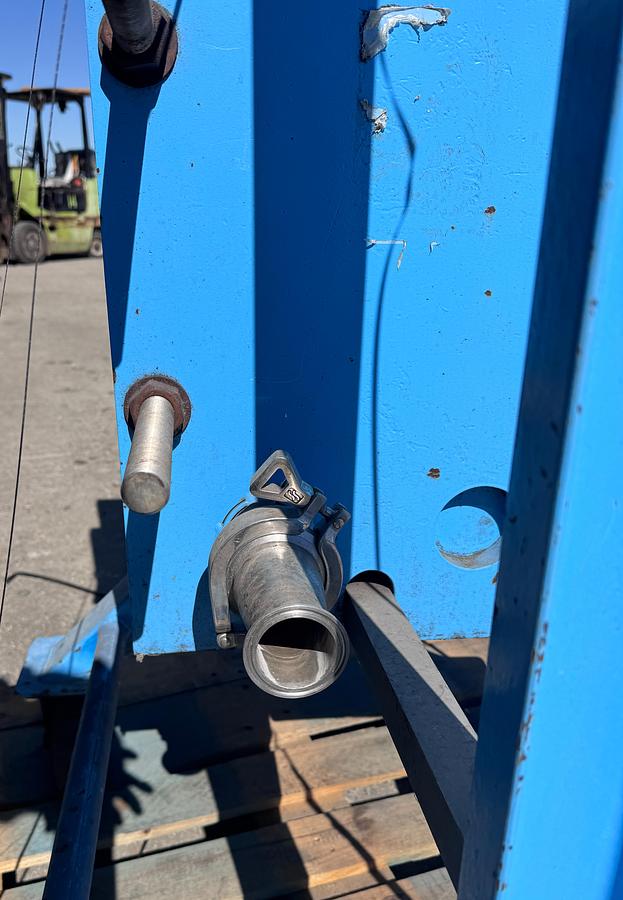 Used Heat Exchanger, Plate, 120 SF, Alfa Laval, Stainless Steel, Portable, 12" x 32" , #5991810