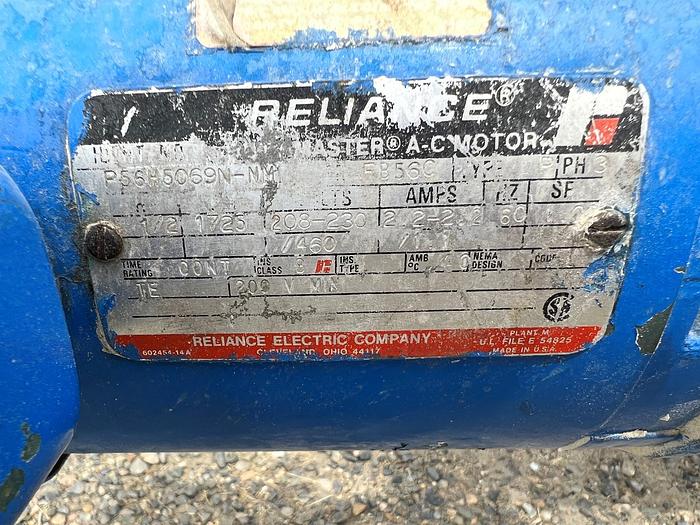 Used Conveyor, Belt, 20" X 152", Stainless Steel, FEC, 1/2 HP #C745225