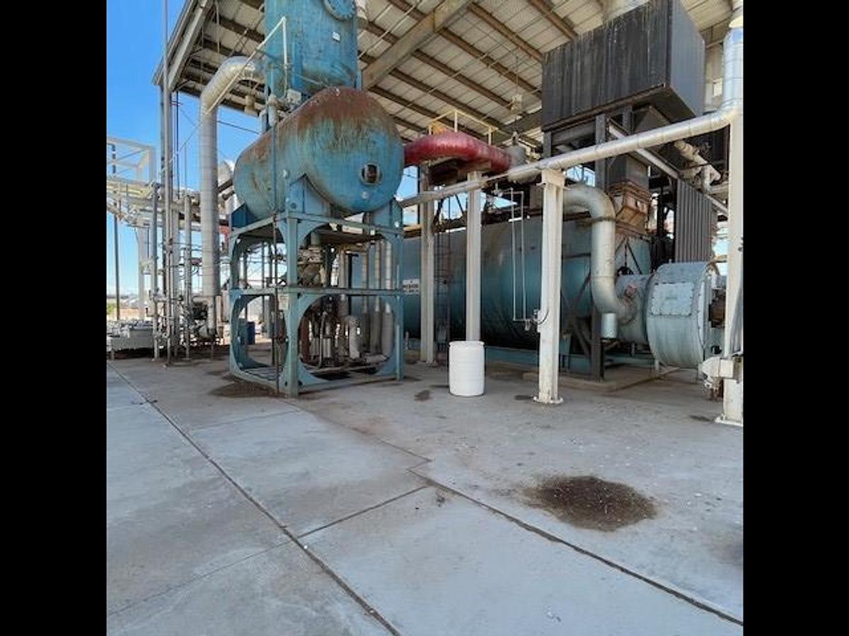 Used Boiler, 2,200 HP, 75,900 Lbs/Hr, 150 PSI, Gas Fired, Superior 8-5-11000, #5991569