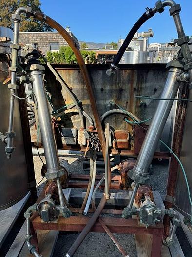 Used Cooker, 100 Gallon, S/st, Pressure, Pumps, #S741603