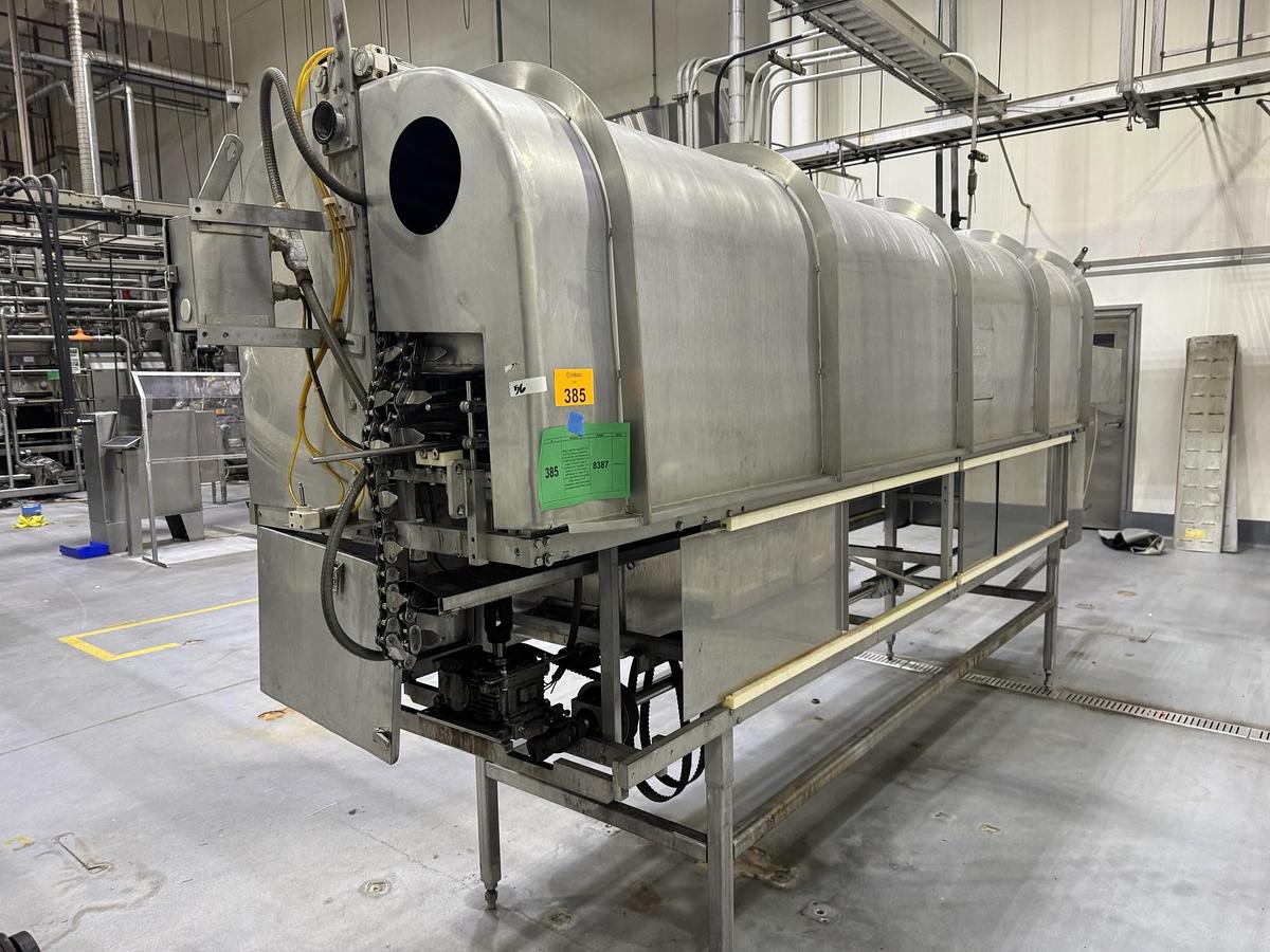 Used Filler, Liquid, Can/Bottle, Solbern LFF-103, Stainless Steel, 1,400 CPM, #