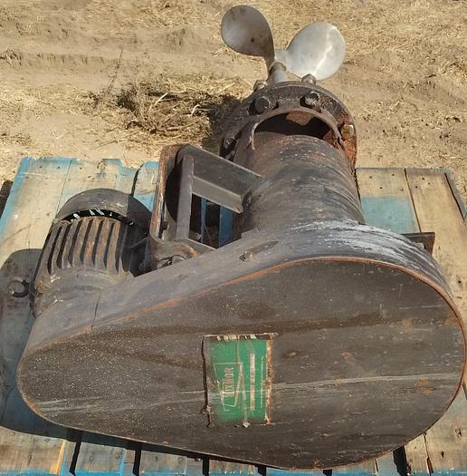 Used Tank, 2,000 Gallon, Stainless Steel, Agitated, 6' X 10' #S745308