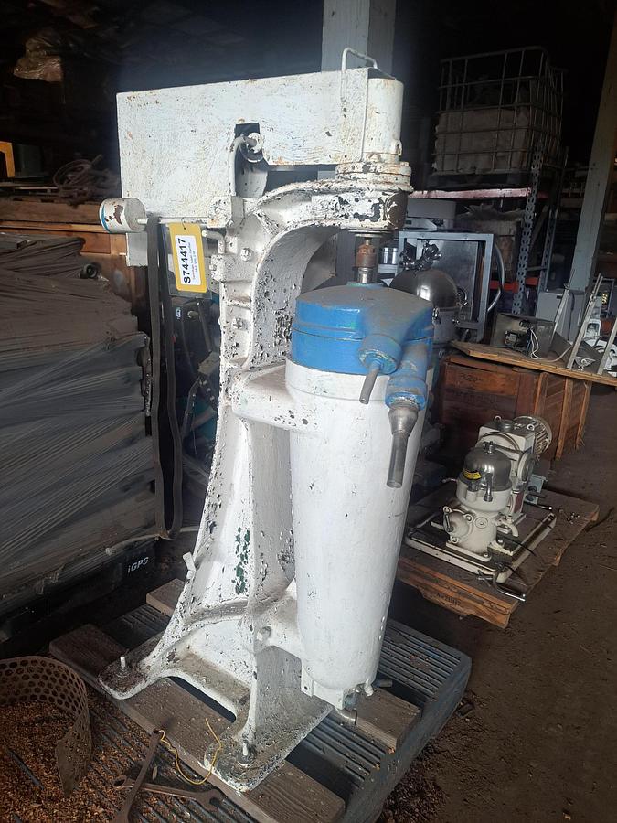 Used Centrifuge, Super, Clarifier, 59-P, S/st, 2 HP #S744417