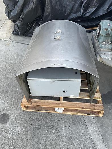 Used Mixer, Ribbon, Approx. 90 CF, Stainless Steel, Gemco, 40 HP #5512916