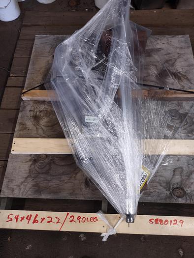 Used Mixer, Agitator, 1.5 HP, Fusion Fluid, Stainless Steel, #5880219