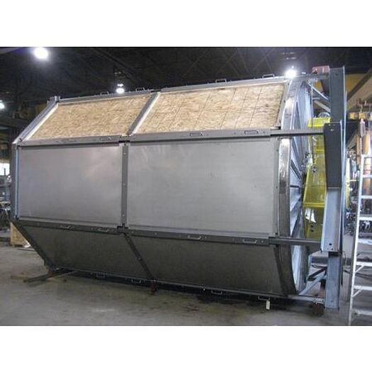 Used Wyssmont OE-32 Turbo Tray Dryer, 96” Diameter, Stainless Steel, (32) Trays - #