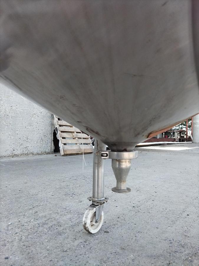 Used Tank, 98 Gallon (370 Liter), Jacketed, Stainless Steel, Mueller, 30 PSI / FV, #5991489