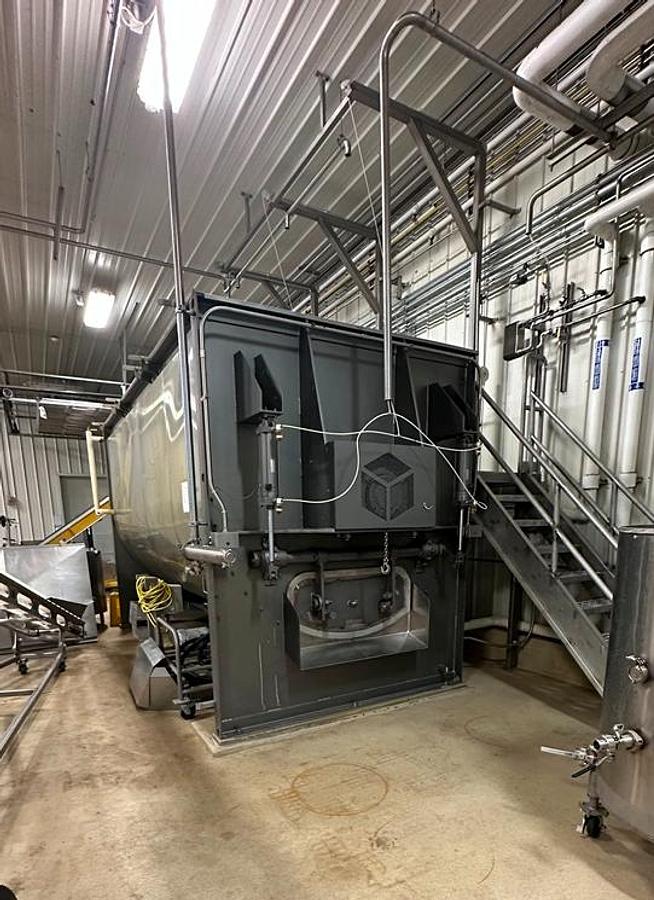Used Mixer, Paddle, 519 CF, 304 Stainless Steel, Jacketed, 100 HP, Barely Used, #5991662
