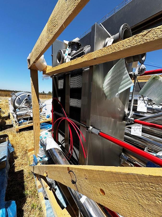 Unused Sterilizer System, Media, Alfa Laval, PHE Type, 119 GPM, Stainless Steel, #5991413