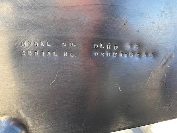 Used Tank, 1,000 Gallon, Stainless Steel, Cheese Vat, Kusel, DLHD16, #5861437