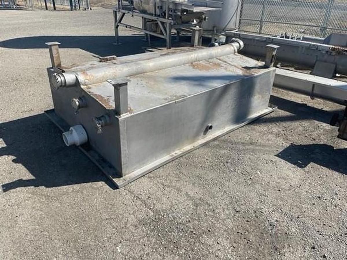Used Screen, Parabolic, 72" & 48", Dual Hydro-Sieve, Stainless Steel, Conveyor, #5991707